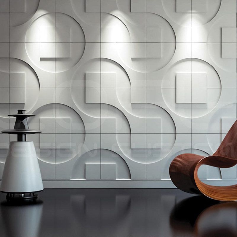 Pared 3d falpanelek tapéta falbevonatok lakberendezéshez beltéri panel de PVC modern geometrikus villa