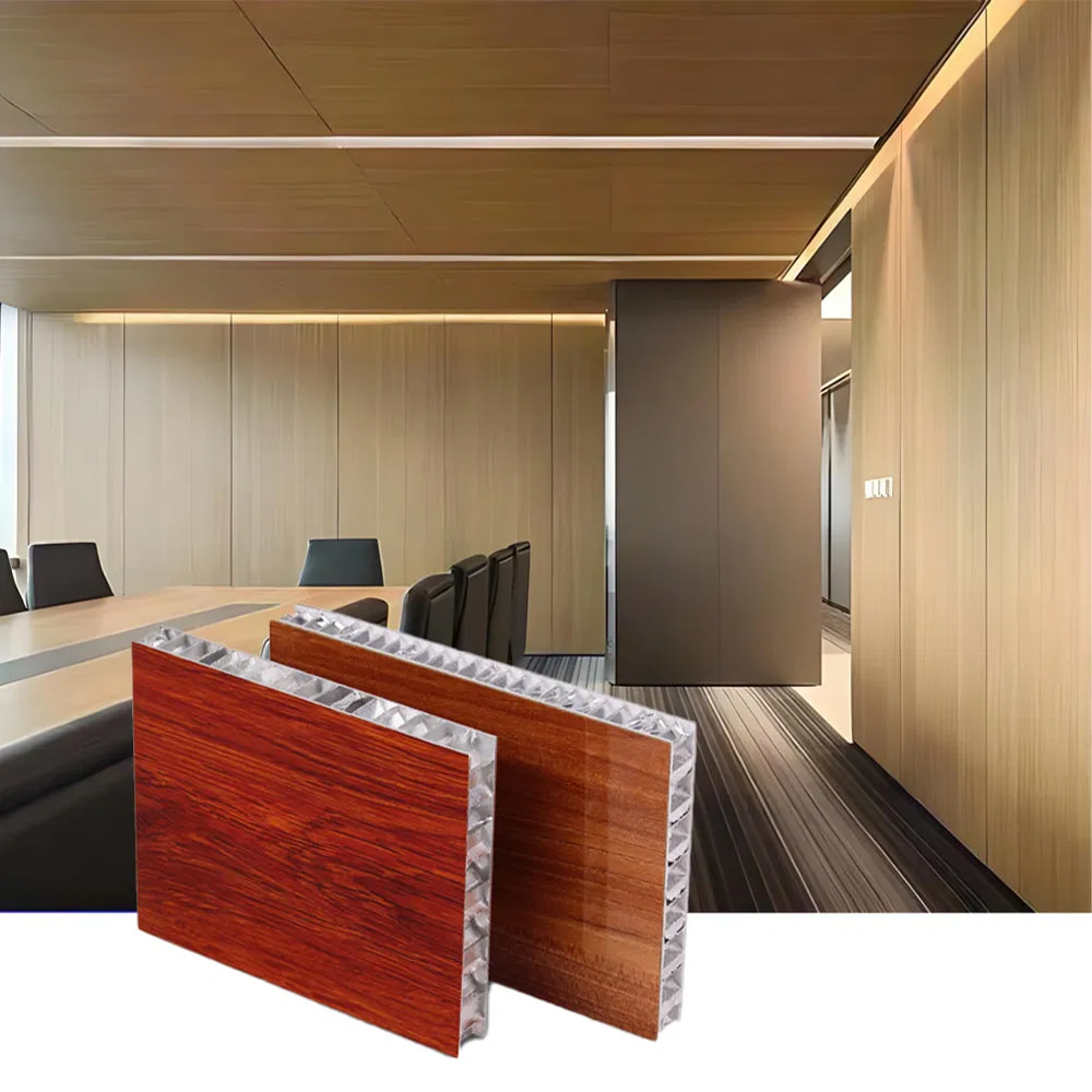 18 mm-es alumínium méhsejt panelek szekrényekhez és konyhaajtókhoz alumínium méhsejt panelek gyár