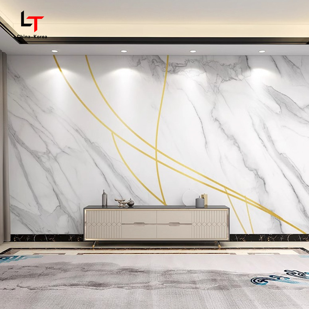 1220×2440mm PVC szénkristály panel vízálló tűzálló dekoratív falburkolat kültéri beltéri UV bevonattal