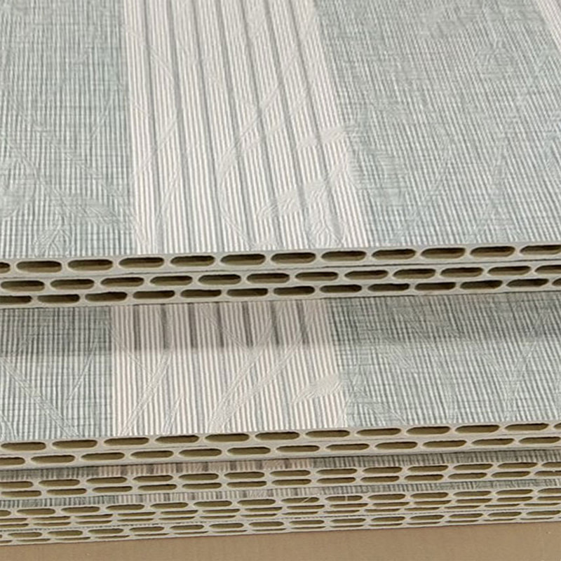 Modern integrált bambusz faszálas PVC fali panel TV-hez háttér kemény fali panel belső mennyezethez szállodai használatra