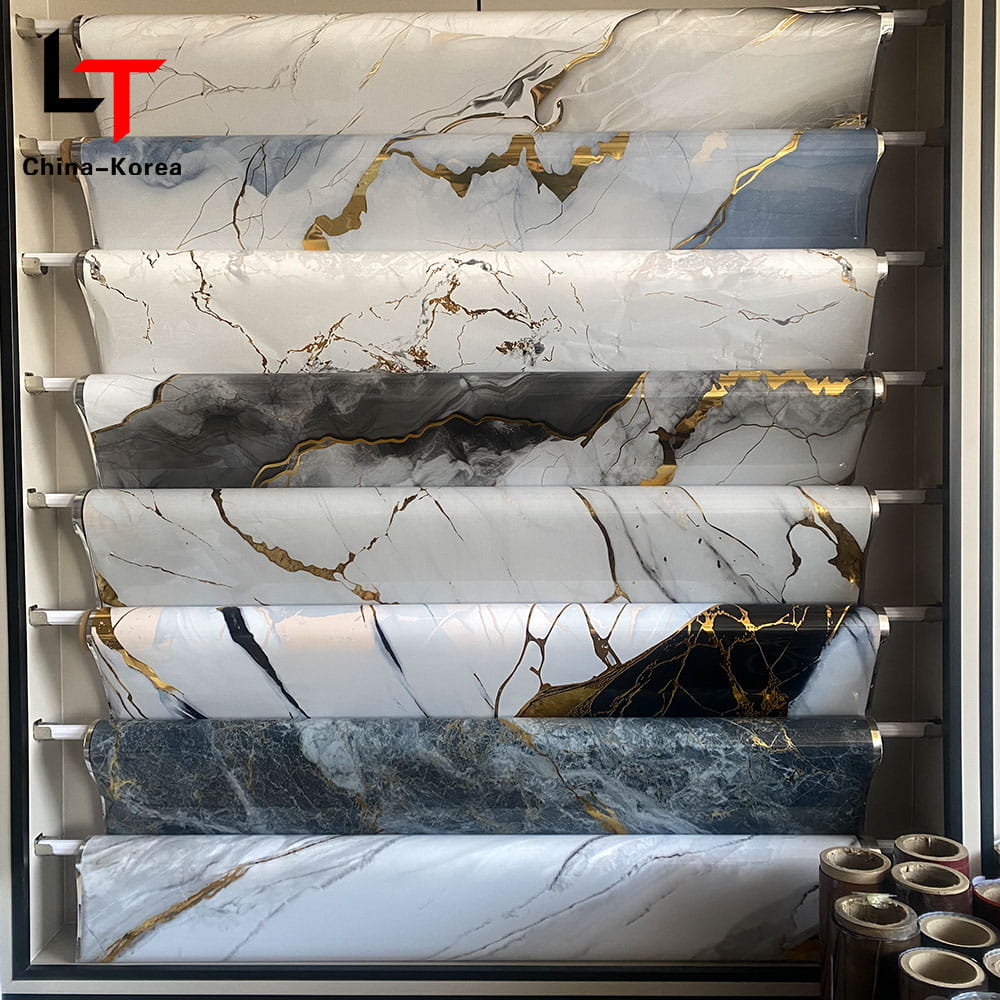 3D 5D nyomtatás laminálás hőátadó fólia PVC bútor dekorációs fólia vákuum prés fólia ajtó falpanelhez WPC UV tábla