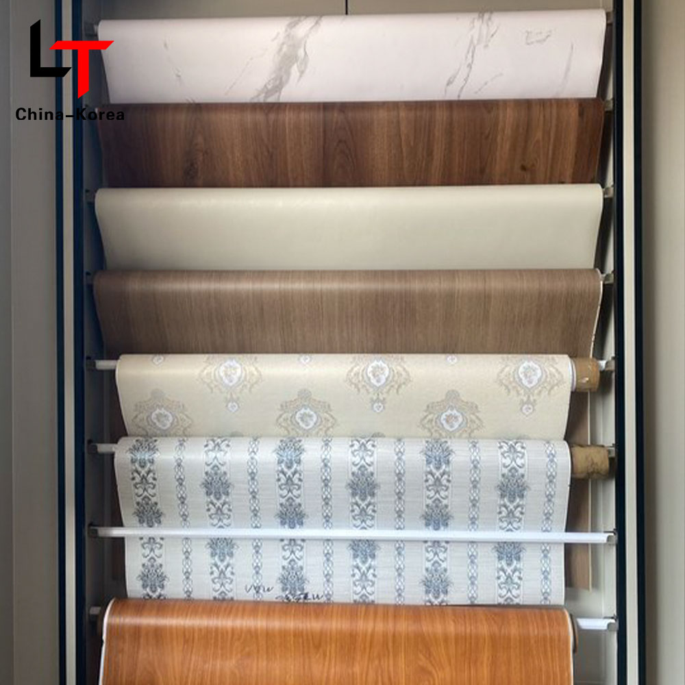 3D 5D nyomtatás laminálás hőátadó fólia PVC bútor dekorációs fólia vákuum prés fólia ajtó falpanelhez WPC UV tábla