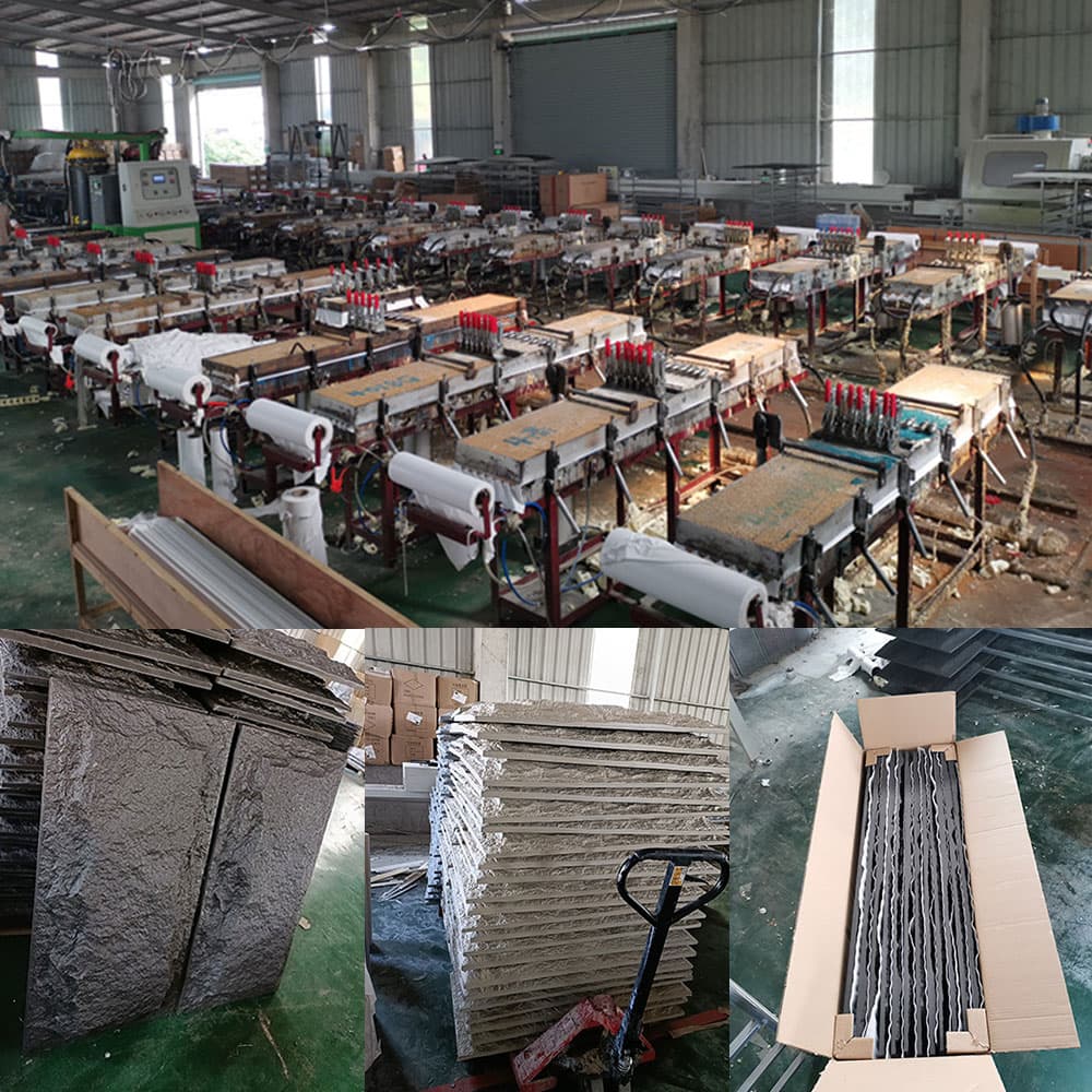 60*30 cm-es dekoratív furnérlemez dekoráció műpoliuretán pu kő falpanel műkő otthonra