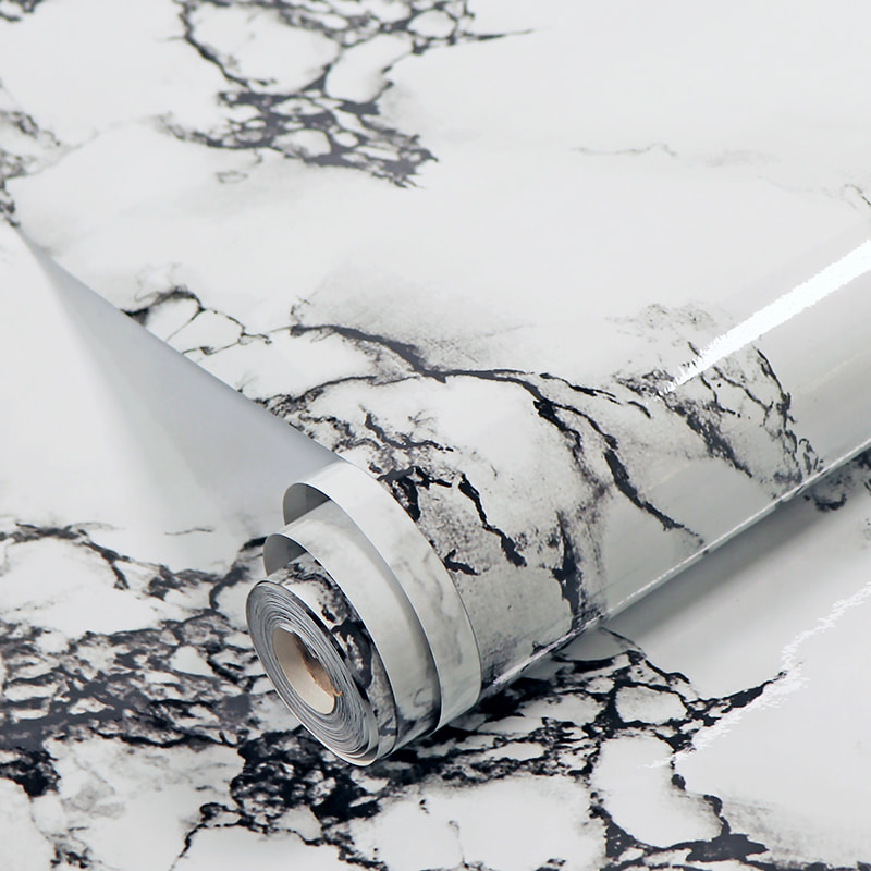 Öntapadó falmatricák nagykereskedelmi tapéta, PVC falmatrica étkezőbe hálószoba nappaliba ütközésgátló tapéta