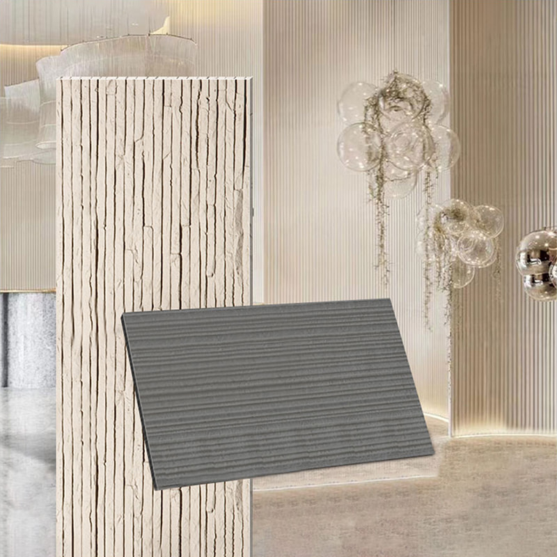 Modern dizájn tűzálló könnyű falpanelek új anyag puha kő burkolat Rugalmas MCM csempe Lineáris kő falburkolat