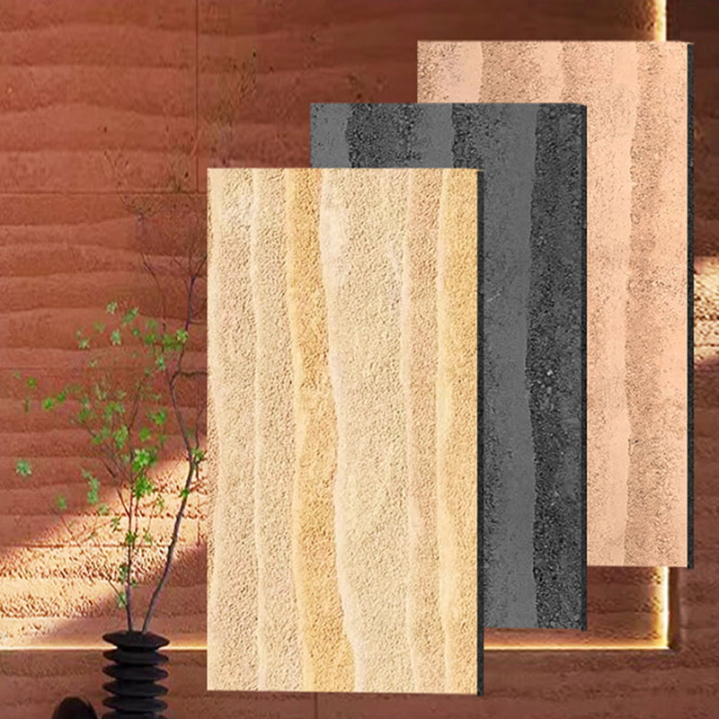 Modern dizájn tűzálló könnyű falpanelek új anyag puha kő burkolat Rugalmas MCM csempe Lineáris kő falburkolat