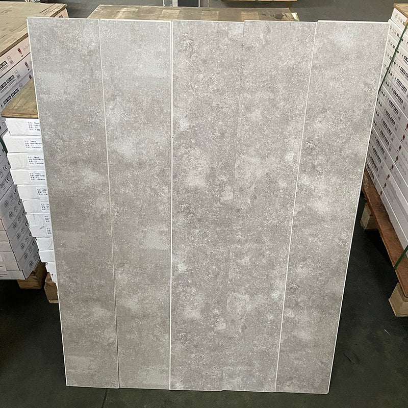 Fehér és fekete márvány, faszemcsés, merev magból álló interlock Click Lock vinil deszka padló Piso PVC belső Click Piso SPC padló