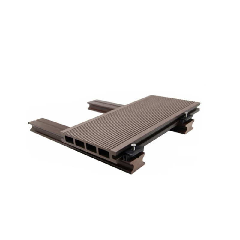 Pattintsa be a barkácspadlót kültéri vízálló Wpc teraszra, kompozit tervezésű padlóburkolatok egymásba illeszthető deszkázat burkolólapok